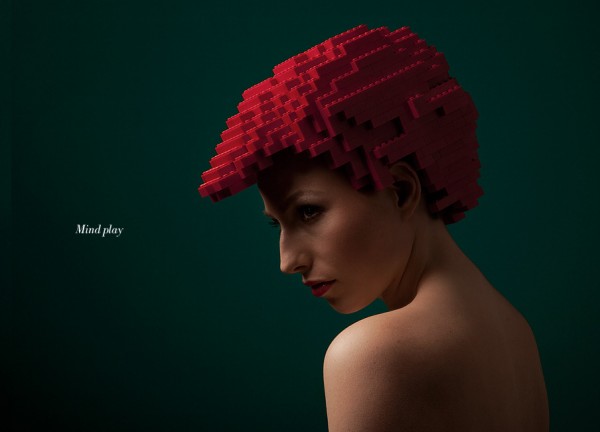 Lego Wig for Fashion