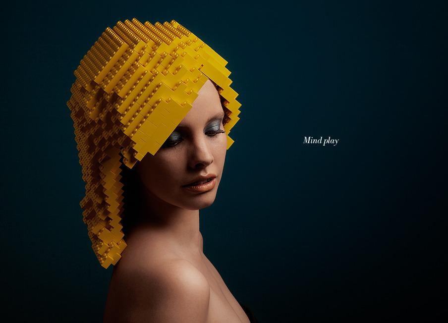 Lego Wig for Fashion