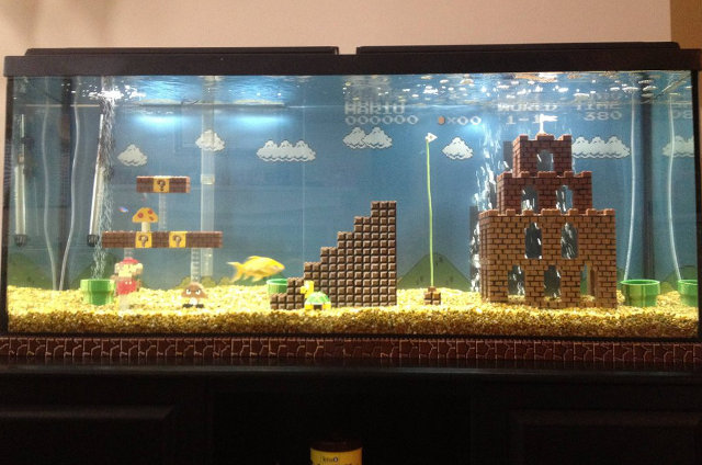 Super Mario Aquarium