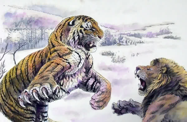 Harimau vs Singa