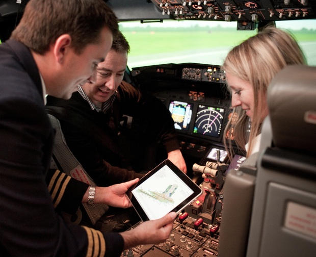 ipad airbus pilot