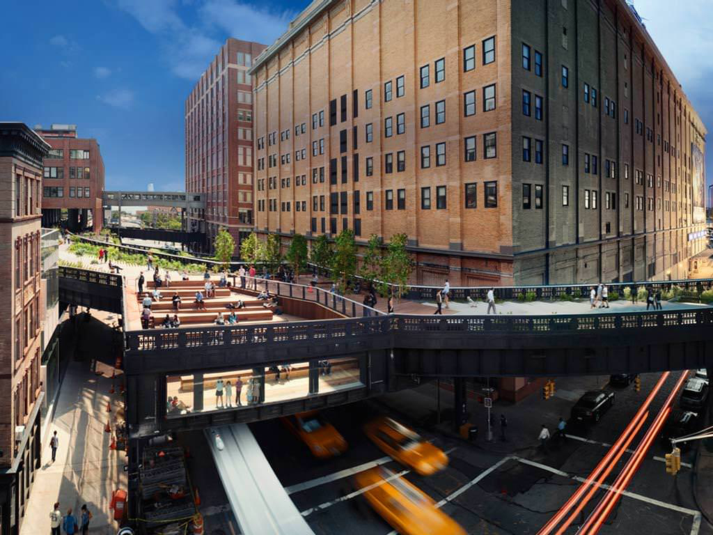 Taman High Line New York 13