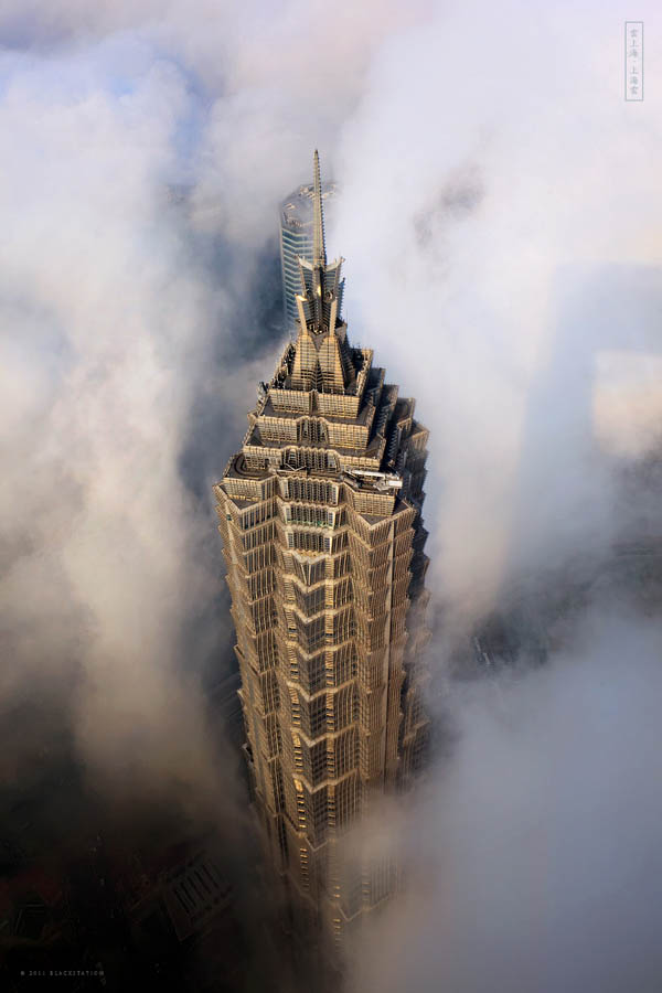 gedung pencakar langit shanghai 6