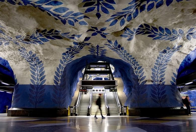 stockholm metro subway art 2