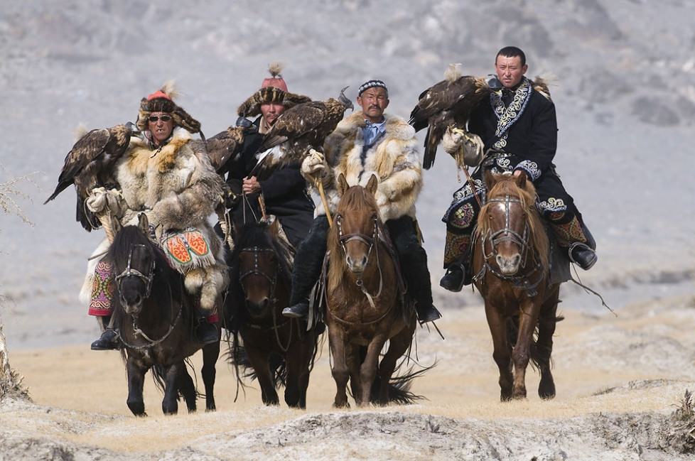 golden eagle hunters