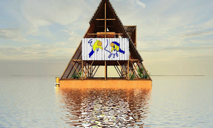 sekolah terapung floating school makoko nigeria