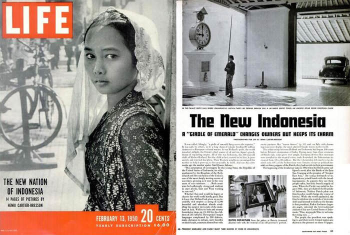 foto indonesia di majalah life 1950