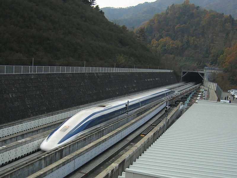 JR Maglev MLX01 kereta shinkansen jepang 