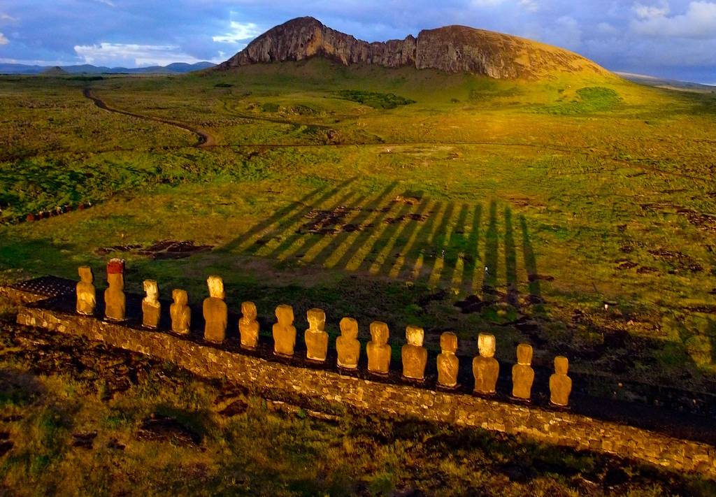 Kite Photography easter island