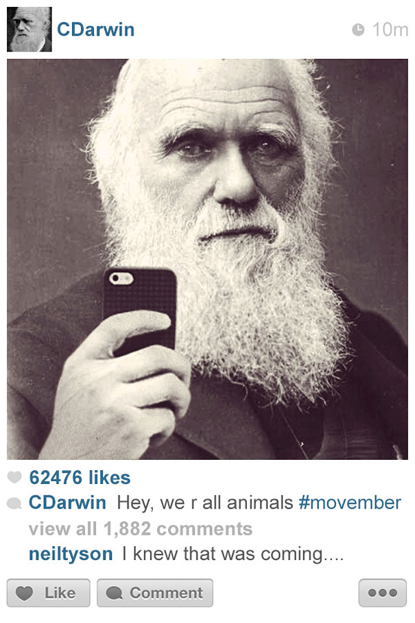 Histagram Charles Darwin