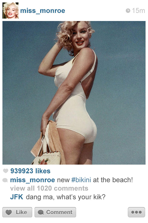 Histagram Marylnn Monroe