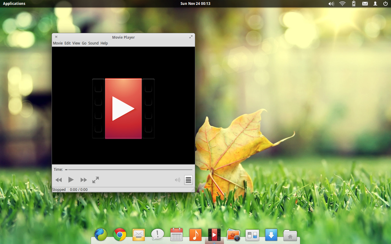 elementary os movie player