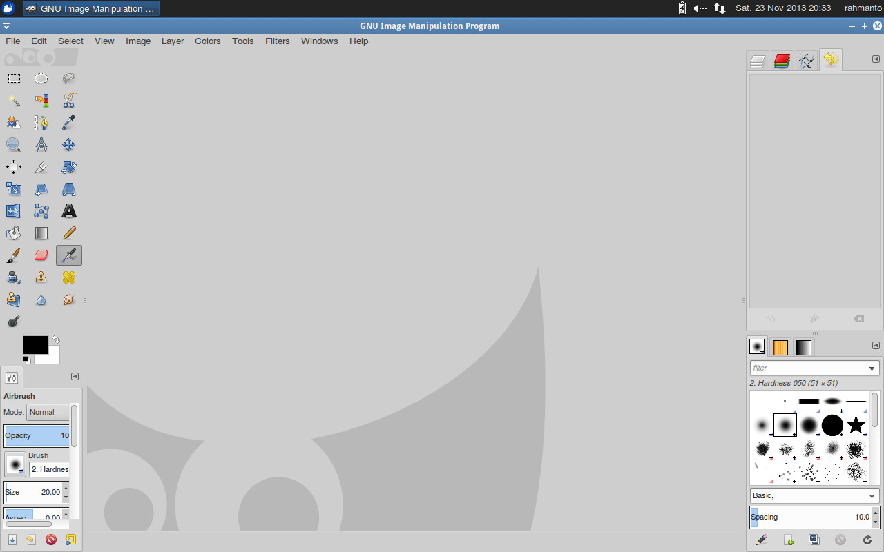 xubuntu gimp