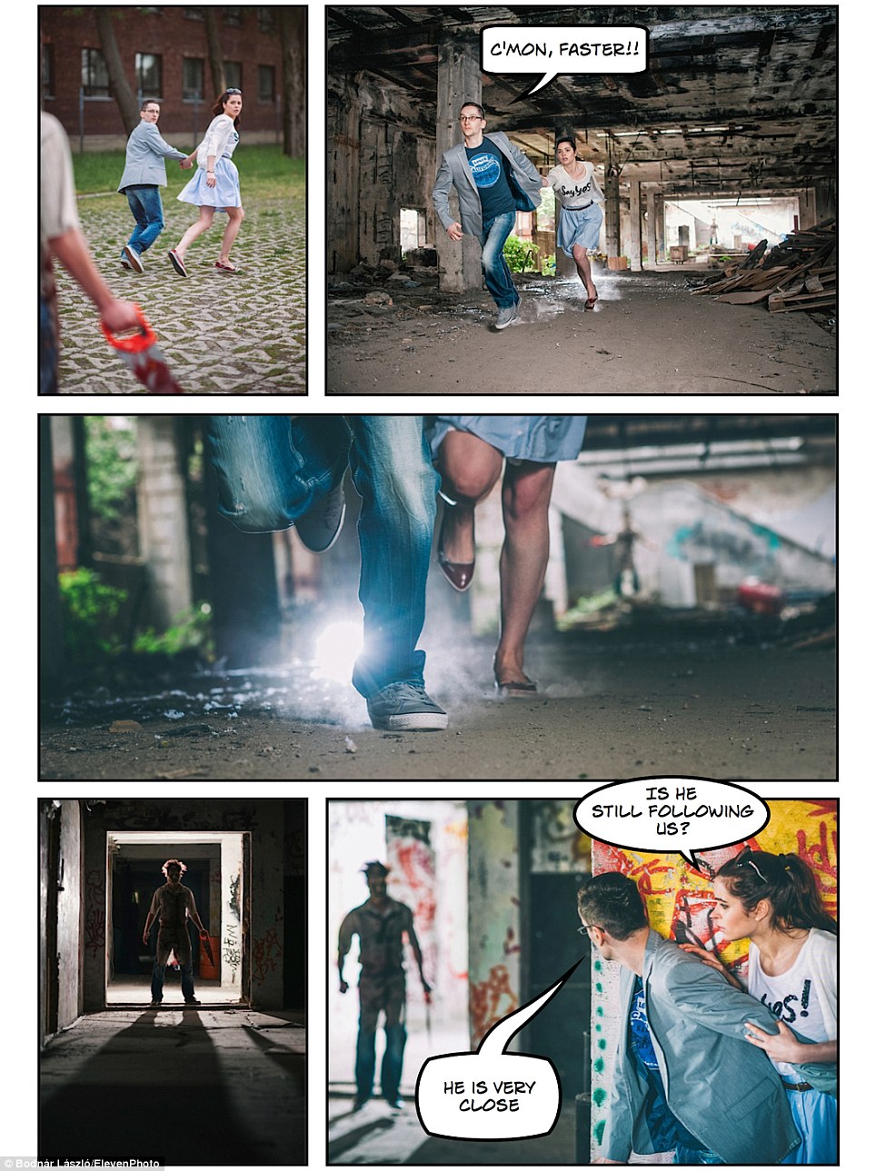 Ide Foto Prewedding Kreatif ala Komik 03