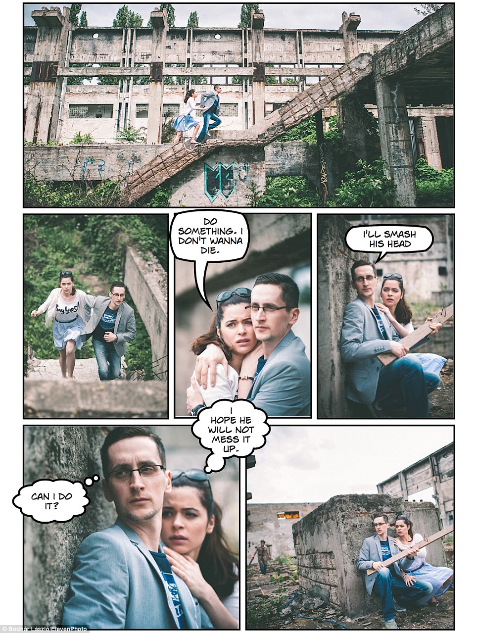 Ide Foto Prewedding Kreatif ala Komik 04