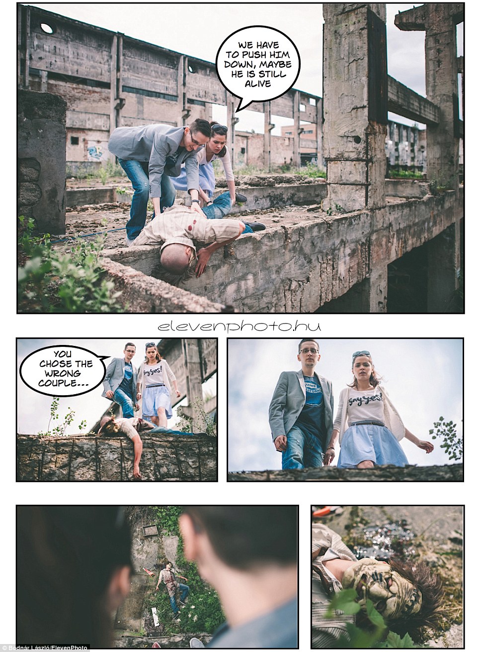 Ide Foto Prewedding Kreatif ala Komik 06